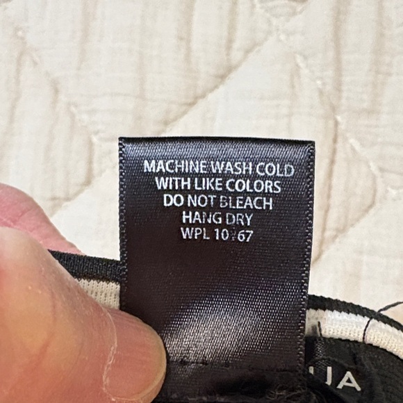 Aqua Black and White Striped Women's Skirt with Ruffle Size Small - Picture 9 of 9